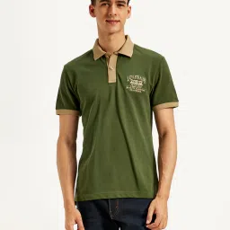 levi's Men's Patchwork Slim Fit Polo T-Shirt image 2