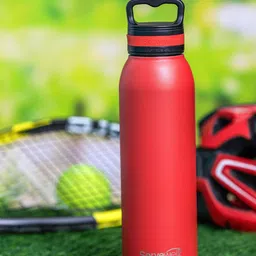 Servewell Oslo Red & Black SS Vacuum Stainless Steel Water Bottle 720 ML-picture-38