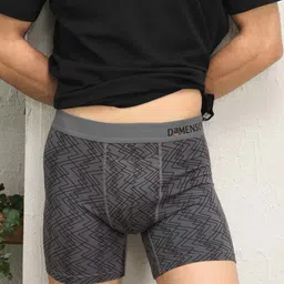 DAMENSCH Men Anti Bacterial Printed Long Trunk Da3-PRIN-BB-GRG image 5