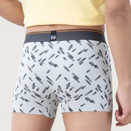 DAMENSCH Men Grey Printed Anti Bacterial Trunk DAM-CTP-T-SOG image 5
