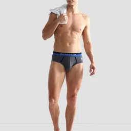 U.S. Polo Assn. Pack Of 3 Anti Microbial Basic Briefs OEB07-RCG-P3 image 5