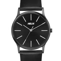 Helix Men Dial & Leather Straps Analogue Watch TW054HG04-image-21