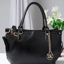 Teakwood Leathers Textured Leather Structured Handheld Bag-picture-25