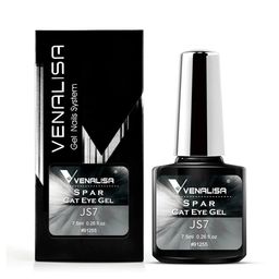 VENALISA UV Nail Gel Spar Cat Eye Laser Effect Series Transparent Nail Gel Polish 7.5ml-picture-3