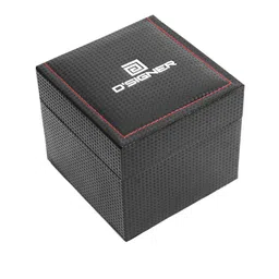 d'signer Dsigner Men Brass Dial & Leather Straps Analogue Watch 790RGL.5G image 2