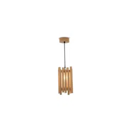 symplify Palisade Beige Solid Wood Single Hanging Light image 4