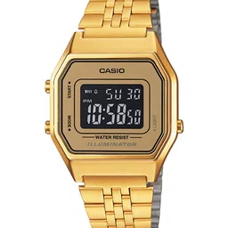 CASIO Vintage Women Black Digital Watch D127 LA680WGA-9BDF-picture-32