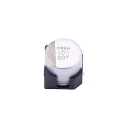 EMVH500GRA101MJA0G-Chemi-Con-100uF 50V ±20% SMD,D10xL10mm Aluminum Electrolytic Capacitors – SMD ROHS image 1