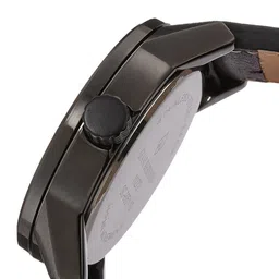 Giani Bernard Men Textured Dial & Leather Straps Analogue Watch GB-103E image 2