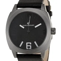 Giani Bernard Men Textured Dial & Leather Straps Analogue Watch GB-113B-picture-10