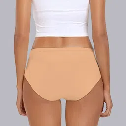 Heelium Odour-Free Mid-Rise Hipster Briefs P1-W-Brief-BGE-XXXL image 3