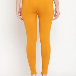 TAG 7 Pack of 2 Mustard & Grey Ankle Length Leggings image 4