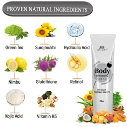 INTIMIFY Body Whitening Cream With Turmeric - 20g image 3