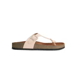 MOZAFIA Rose Gold Women Casual Sandals image 5
