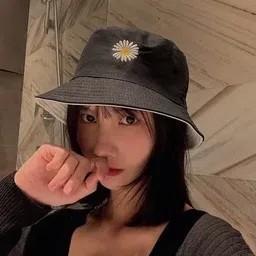 alexvyan Purple and Black Bucket Hat for Women Men Teens Reversible Double Side Summer Beach Sun Hat Packable Fisherman Cap for Travel Outdoor Hiking image 2