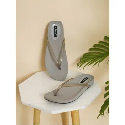 Sherrif Shoes Womens Soft Grey Flip-flop-image-78