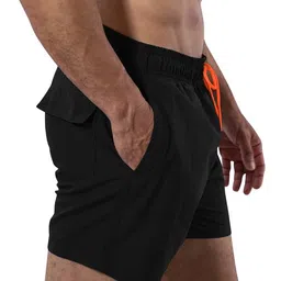 ainiko Men's Swim Truncks Quick Dry Breathable Nylon Shorts with Mesh Liner and Pockets image 3