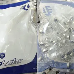 essco Sterile 10ml (10R) Empty Sealed Glass Vials, Clear USP/EP Type 1 Tubular Glass, DIN/ISO 8362-1, (Pack of 60) image 5