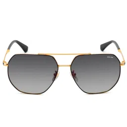 police accessories Police Full Rim Hexagon Shaped Sunglasses for Men -SPLN15K61301PSG (61) image 1