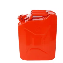 generic ADATECH Jerry Can, 20 Liter Green Metal Jerry Can, 14 Inch x 6 Inch x 18 Inch for Generators, Jeeps and Other Vehicles (RED) image 3