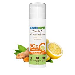 Mamaearth Vitamin C Daily Glow Face Serum For Oily Skin & Dark Spots - 30 ml-picture-7