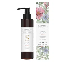 SADHEV The Art Of Ayurveda Hydrating Body Wash with Oudh & Pomegranate - 200 ml image 1
