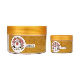 Indrani Cosmetics Natural Glow Gold Pack with Kaolin & Gold Dust - 50 g image 4