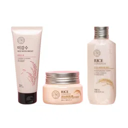 The Face Shop Rice Water Brightening Cleanser + Cream + Toner for Dry Skin-image-77