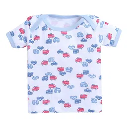 EIO Infants Set Of 6 Printed Pure Cotton Baby Apparel Gift Set-image-90