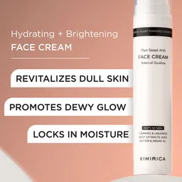 Kimirica Hydrating + Brightening Face Cream With Plant Powered Formula - 50 g image 3