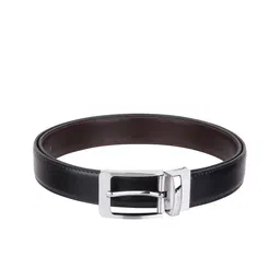 ZORO Men Black & Brown Solid Belt & Wallet Accessory Gift Set image 4