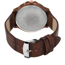 MARKQUES Men Brown Watch and Wallet Combo Accessory Gift Set image 2