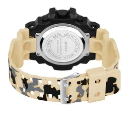 SWADESI STUFF Unisex Kids Beige Digital Watch army beige image 3