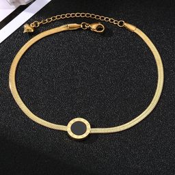 MYKI Women Cubic Zirconia Gold-Plated Link Bracelet-picture-21