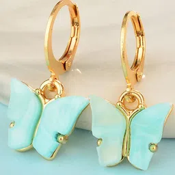 Pinapes Blue Classic Drop Earrings-picture-32