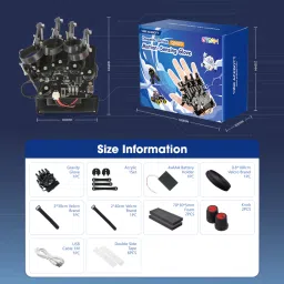 ACEBOTT QD023 Motion-Sensing Glove with Encoders & Accelerometer & Enhanced ESP32 Controller image 5