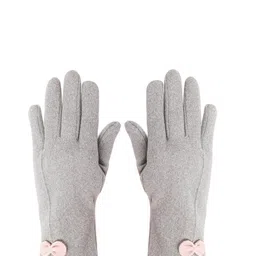 FabSeasons Women Acrylic Winter Hand Gloves image 1