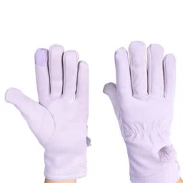 Calvadoss Women Patterned Winter Gloves-picture-11