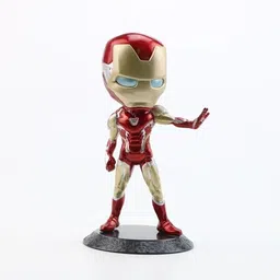 tinion Tinion|| Iron Man (Avengers) Action Figure Special Edition Action Figure for Car Dashboard, Decoration, Cake, Office Desk & Study Table (Pack of 1) (Height-16cm) image 5