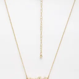 VOGUE PANASH Gold-Toned Gold-Plated Handcrafted Quirky Necklace image 2