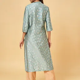 RANGMANCH BY PANTALOONS Floral Printed A-Line Kurta image 4