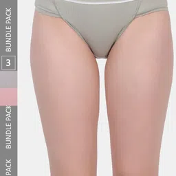 Amour Secret Women Pack Of 3 Anti-Bacterial Bikini Briefs-picture-40