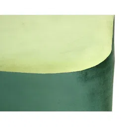 Shadowkart Green Wooden Pouffes Sitting Mudda Square Ottoman image 2