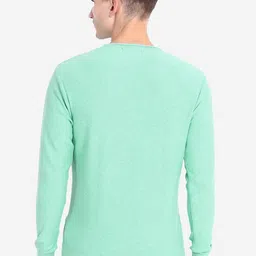 JoE Hazel Men Green Pure Cotton Pullover image 5