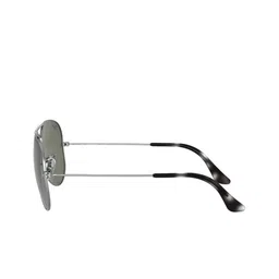 Ray-Ban Unisex Green Polarized Aviator Sunglasses 8056597139632 image 2