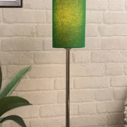 Homesake Green & Silver-Toned Solid Table Lamps with Shade-picture-16