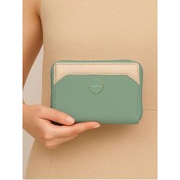 ESBEDA Green Classic Zipper Wallet-picture-18