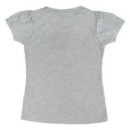 Tom & Jerry Girls Grey Printed T-shirt image 2