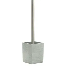 Obsessions Grey Polyresin Toilet Brush with Holder image 2