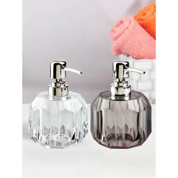 Kookee Acrylic Soap Dispenser for Bathroom handwash-Multi-Color (Set of 2)-picture-0